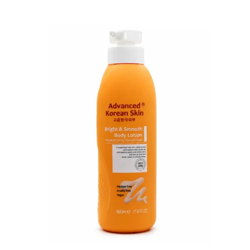 ADVANCED KOREAN SKIN Bright And Dewy Radiance Body Lotion 17.6 oz 500ml