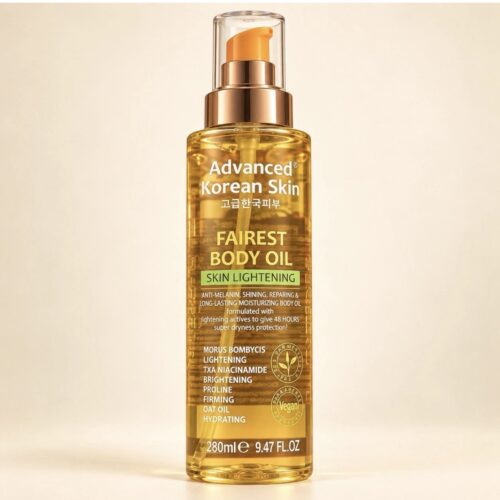 Advanced Korean Skin Fairest Body Oil (280ml) – Skin Lightening