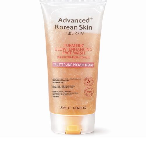 Advanced Korean Skin Turmeric Glow-Enhancing Face Wash 180ml