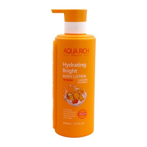 Aqua Rich Hydrating Bright Vitamin C & Turmeric body lotion 500ml