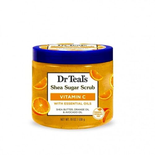 Dr Teal’s Vitamin C Shea Sugar Scrub with Essential Oils 538g