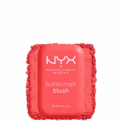 NYX Professional Makeup Buttermelt Powder Blush, up to 12H Wear, Fade and Transfer Resistant - Had Butta
